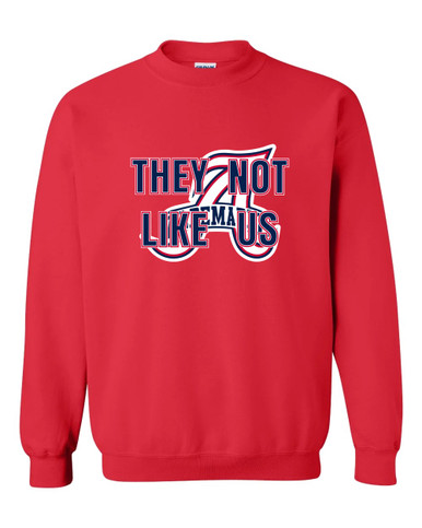 Albemarle Patriots They Not Like Us #2 Men's Sweatshirt