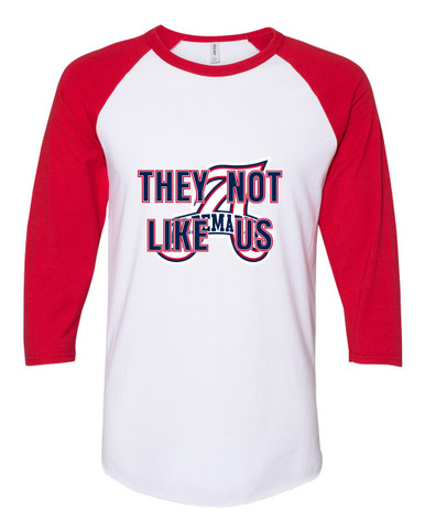 Albemarle Patriots They Not Like Us #2 Men's Baseball T-Shirt