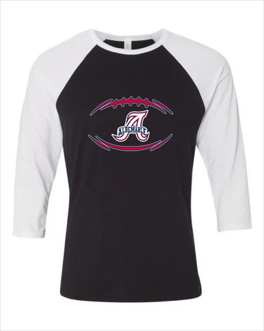 Albemarle Patriots Football #3 Women's Baseball T-Shirt