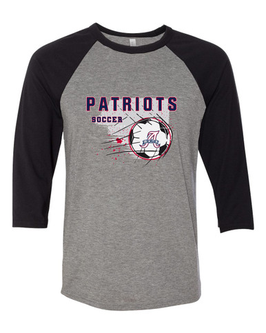 Albemarle Patriots Soccer #2 Women's Baseball T-Shirt