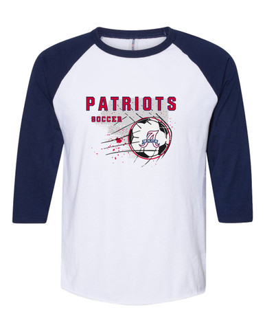 Albemarle Patriots Soccer #2 Men's Baseball T-Shirt
