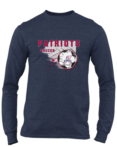 Albemarle Patriots Soccer #2 Men's LS T-Shirt