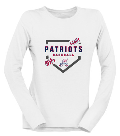Albemarle Patriots Baseball #2 Women's Premium LS T-Shirt