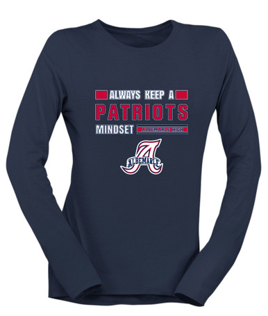 Albemarle Patriots Mindset Women's LS T-Shirt