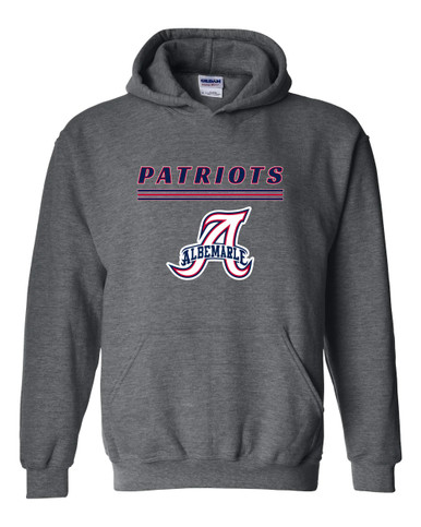Albemarle Patriots Mascot #8 Men's Hoodie