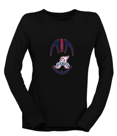 Albemarle Patriots Football #4 Women's Premium LS T-Shirt