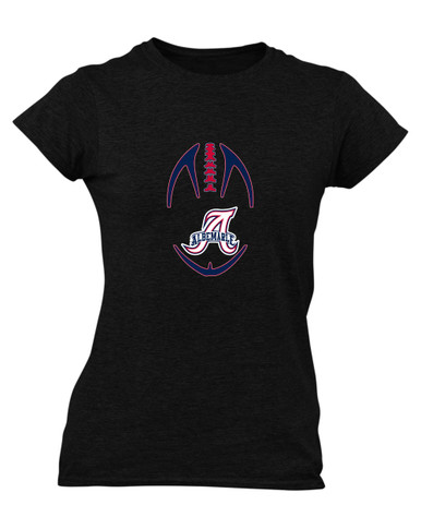 Albemarle Patriots Football #4 Women's Premium SS T-Shirt