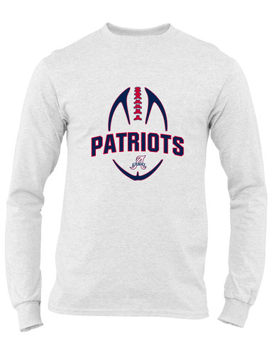 Albemarle Patriots Football #5 Men's Premium LS T-Shirt