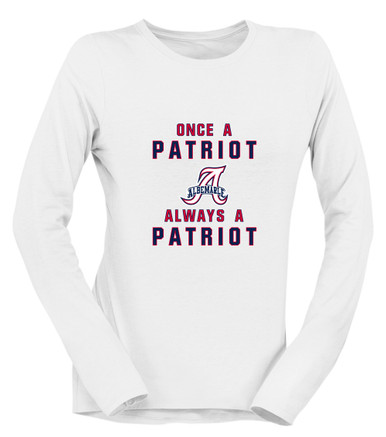 Albemarle Patriots Once A Women's LS T-Shirt