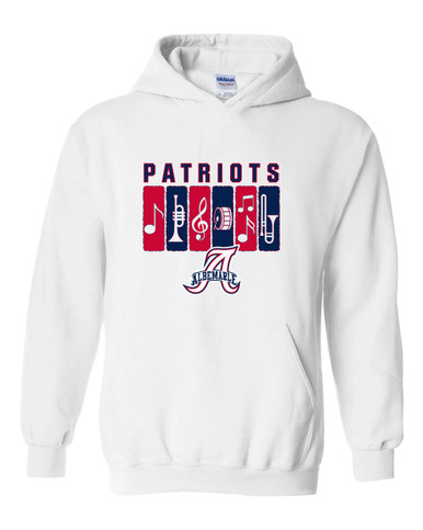 Albemarle Patriots Band # 2 Men's Hoodie