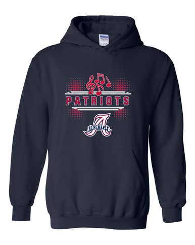 Albemarle Patriots Band # 3 Men's Hoodie