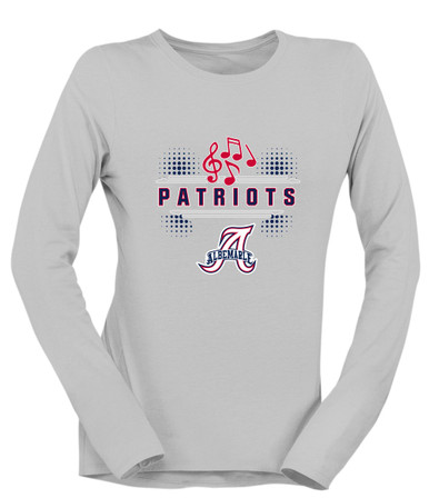 Albemarle Patriots Band # 3 Women's LS T-Shirt