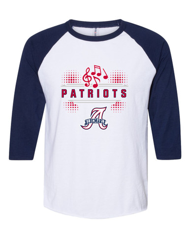 Albemarle Patriots Band # 3 Men's Baseball T-Shirt