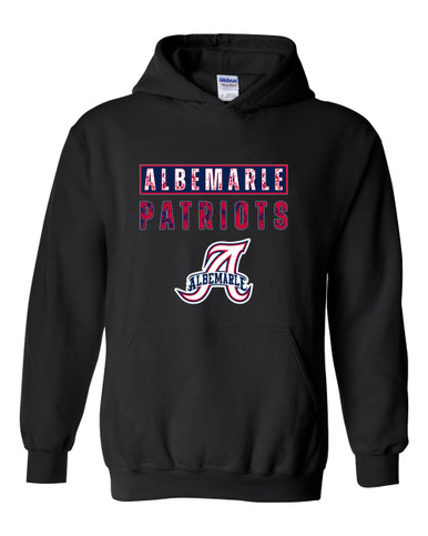 Albemarle Patriots Mascot #9 Men's Hoodie