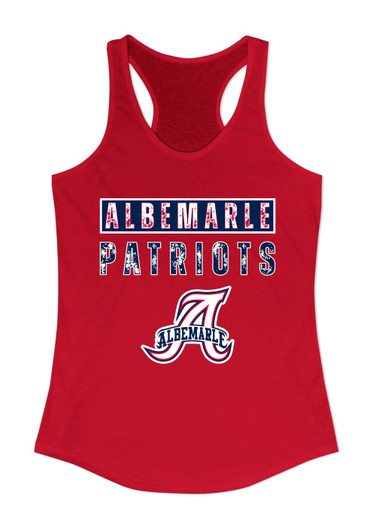 Albemarle Patriots Mascot #9 Women's Tank Top