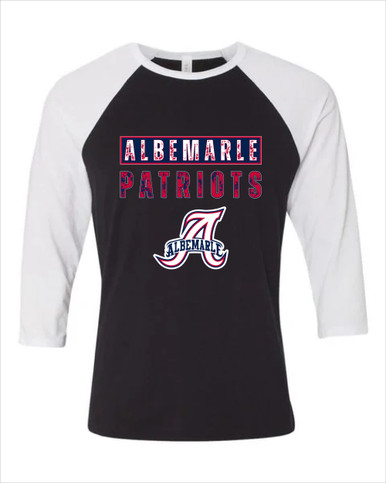 Albemarle Patriots Mascot #9 Men's Baseball T-Shirt
