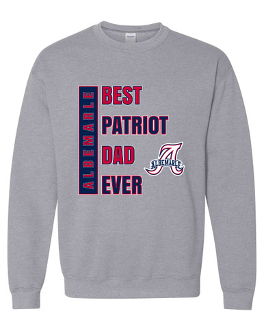 Albemarle Patriots Best Patriot Dad Men's Sweatshirt