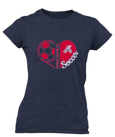 Albemarle Patriots Heart Soccer Women's Premium SS T-Shirt