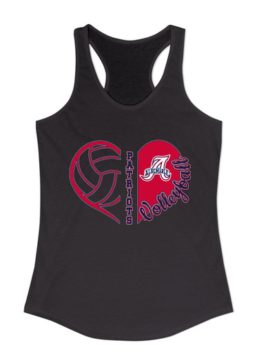 Albemarle Patriots Heart Volleyball Women's Tank Top