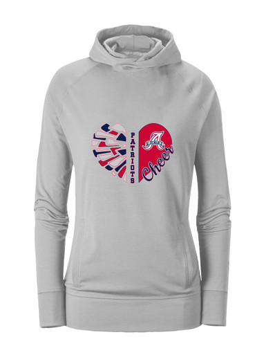 Albemarle Patriots Heart Cheer Women's Hoodie