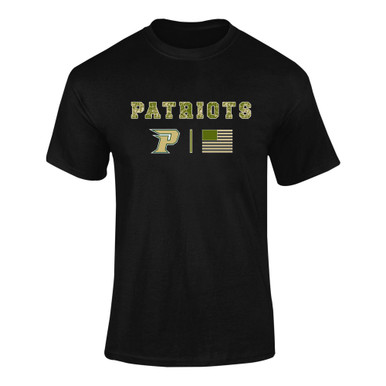 Pinecrest Patriots Camo Flag Men's Premium SS T-Shirt
