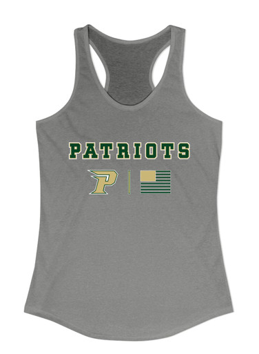 Pinecrest Patriots Team Colors Flag Women's Tank Top