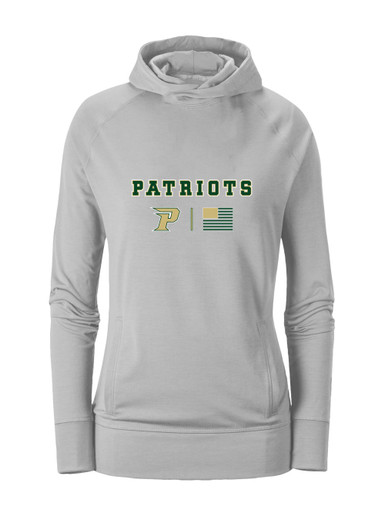 Pinecrest Patriots Team Colors Flag Women's Hoodie