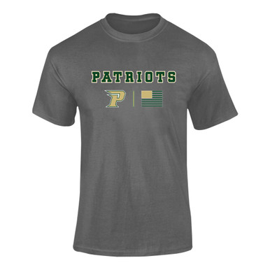 Pinecrest Patriots Team Colors Flag Men's SS T-Shirt