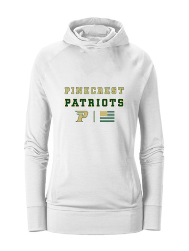 Pinecrest Patriots Spirit Flag Women's Hoodie