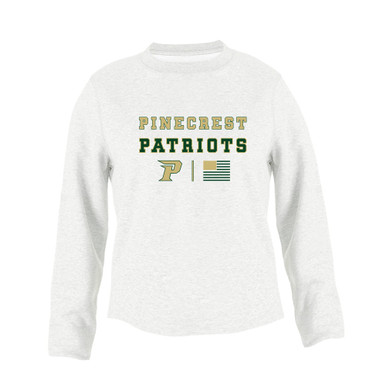 Pinecrest Patriots Spirit Flag Women's Sweatshirt