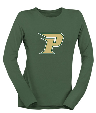 Pinecrest Patriots Mascot #1 Women's LS T-Shirt