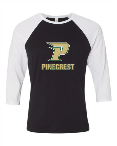 Pinecrest Patriots Mascot #2 Men's Baseball T-Shirt