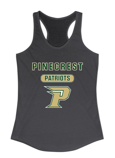 Pinecrest Patriots Mascot #3 Women's Tank Top