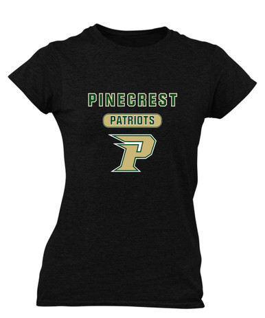 Pinecrest Patriots Mascot #3 Women's SS T-Shirt