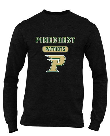 Pinecrest Patriots Mascot #3 Men's Premium LS T-Shirt