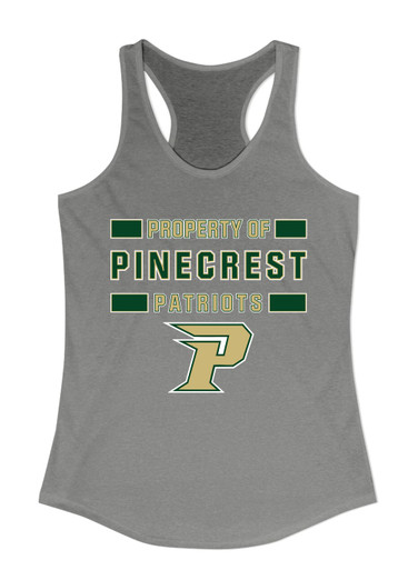 Pinecrest Patriots Property Of Women's Tank Top