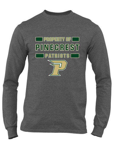 Pinecrest Patriots Property Of Men's Premium LS T-Shirt