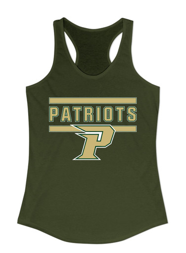 Pinecrest Patriots Mascot #5 Women's Tank Top