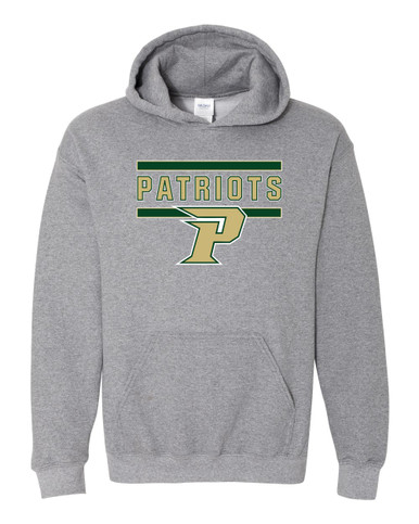 Pinecrest Patriots Mascot #5 Men's Hoodie