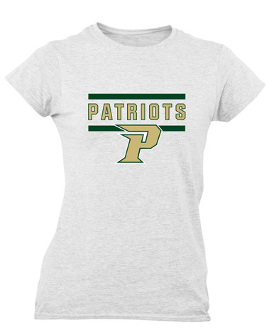 Pinecrest Patriots Mascot #5 Women's SS T-Shirt
