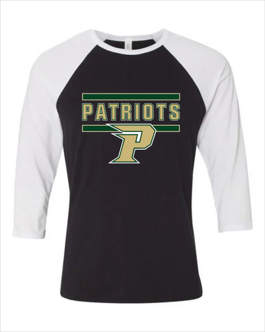 Pinecrest Patriots Mascot #5 Men's Baseball T-Shirt