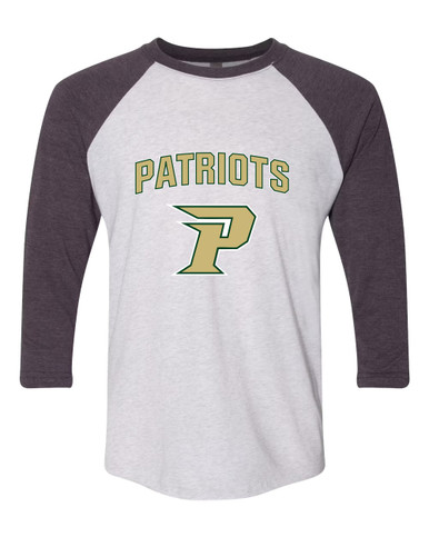 Pinecrest Patriots Mascot #6 Men's Baseball T-Shirt
