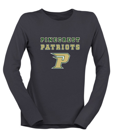 Pinecrest Patriots Spirit Women's Premium LS T-Shirt