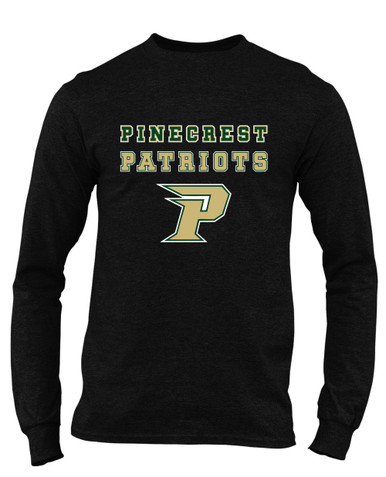 Pinecrest Patriots Spirit Men's LS T-Shirt