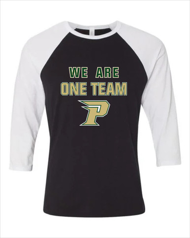 Pinecrest Patriots We Are One Team Men's Baseball T-Shirt