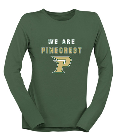 Pinecrest Patriots We Are Women's Premium LS T-Shirt