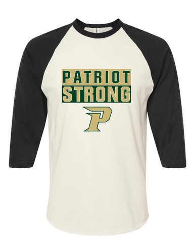Pinecrest Patriots Strong #1 Women's Baseball T-Shirt