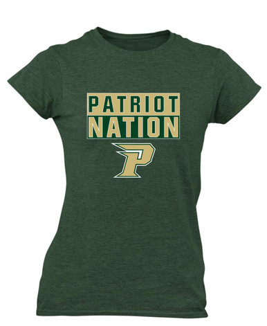 Pinecrest Patriots Nation #1 Women's SS T-Shirt