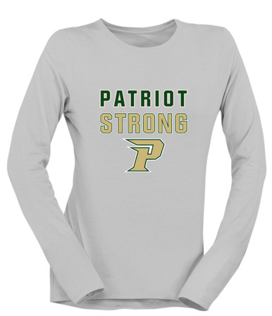 Pinecrest Patriots Strong #2 Women's LS T-Shirt