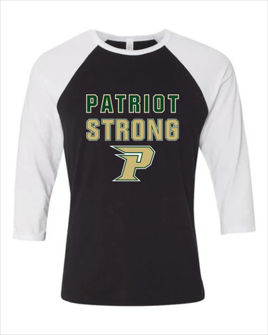Pinecrest Patriots Strong #2 Men's Baseball T-Shirt